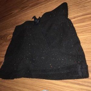 Black w rainbow confetti dots SKORT!